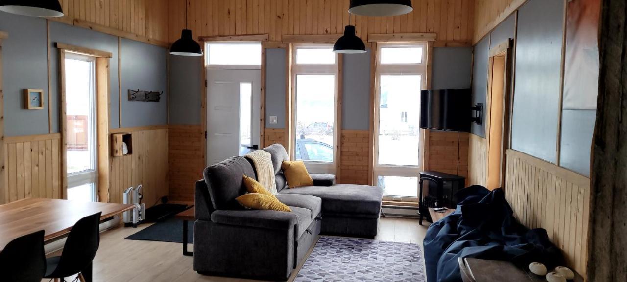 Motel Du Haut Phare Cap-des-Rosiers Kültér fotó