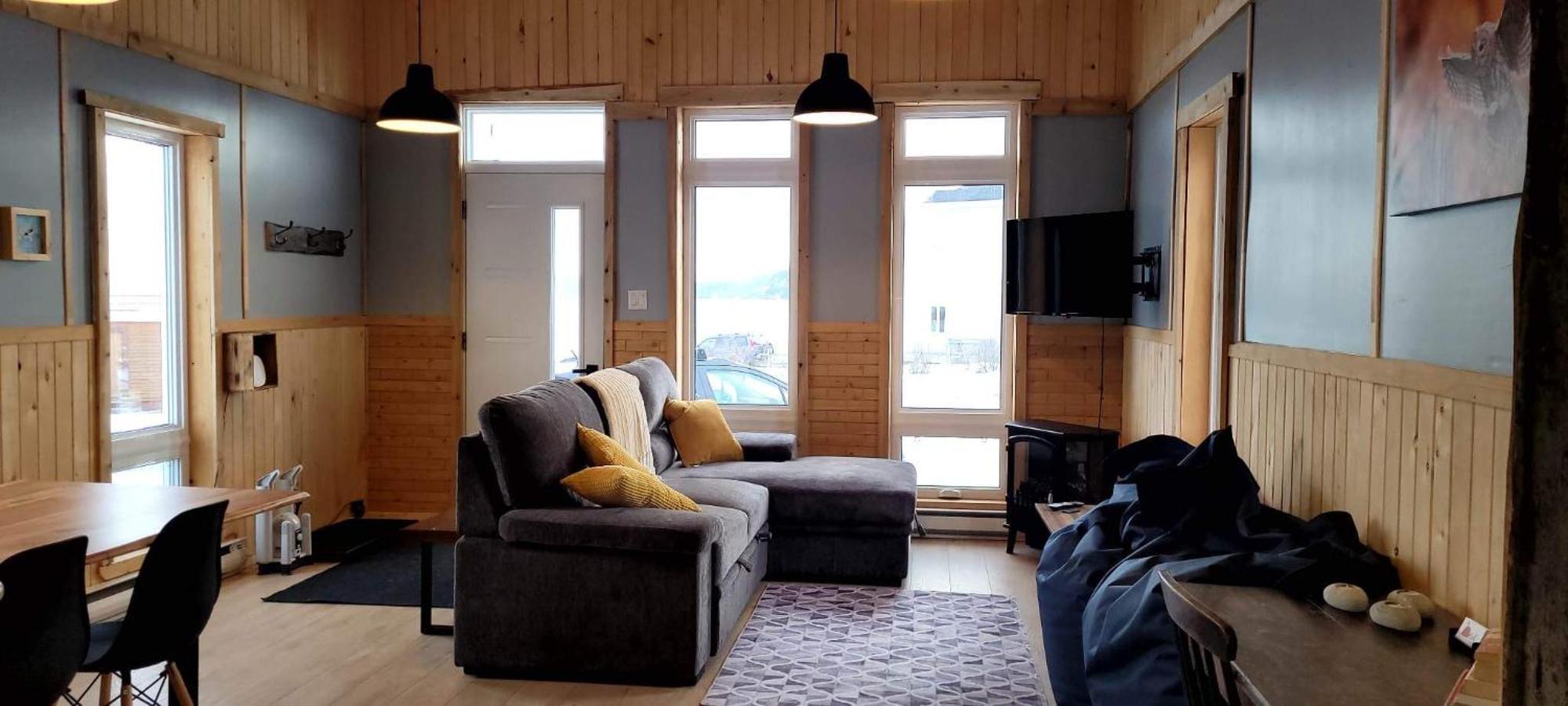 Motel Du Haut Phare Cap-des-Rosiers Kültér fotó