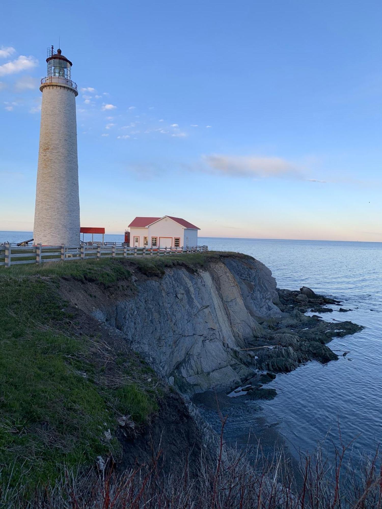 Motel Du Haut Phare Cap-des-Rosiers Kültér fotó