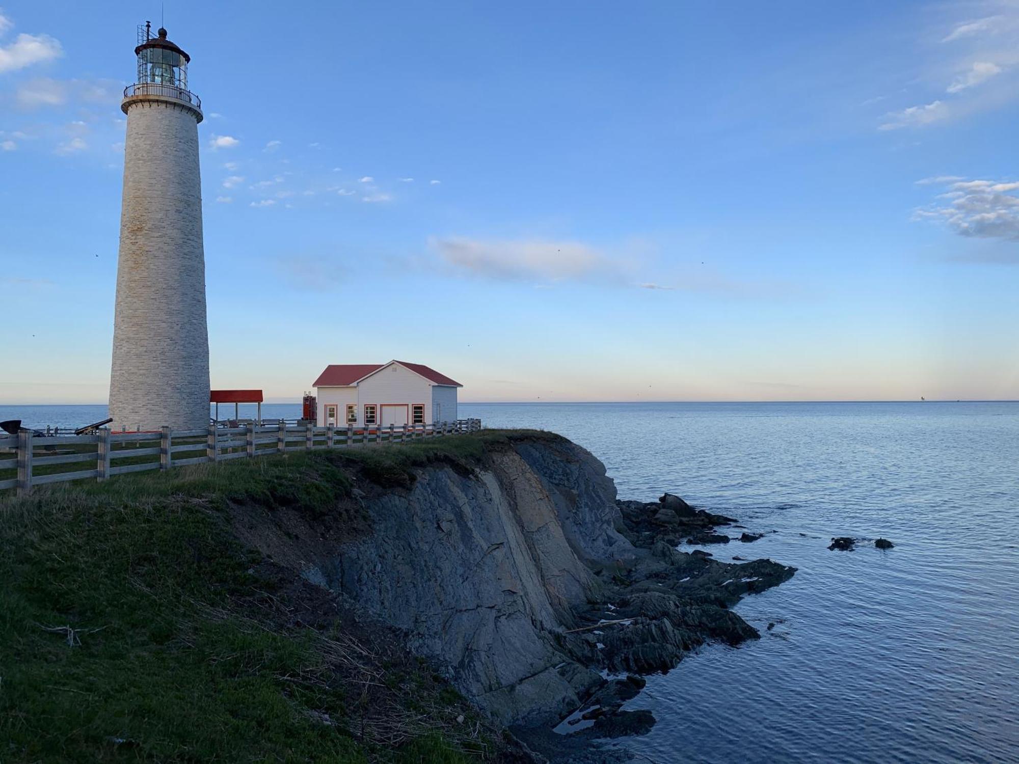 Motel Du Haut Phare Cap-des-Rosiers Kültér fotó